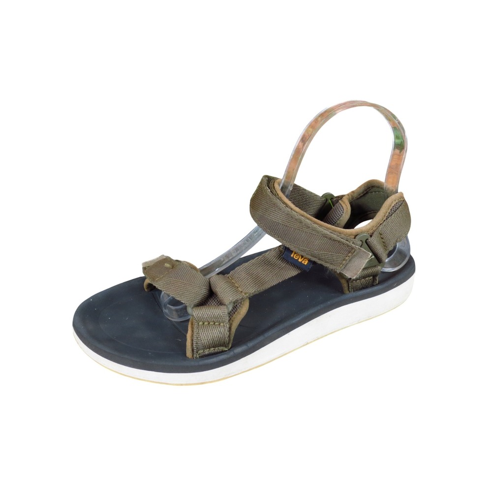 Teva Original Universal Premier Womens Sandal Size 7 Hiking Olive Green Webbing